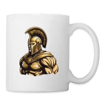 Spartan Gladiator Muscles Bodybuilding - Mug - white - Right