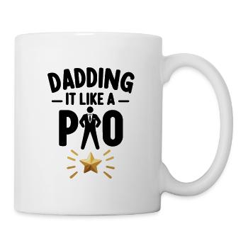 Dadding wie ein Profi - Tasse - Weiß - Rechts