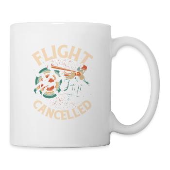 Flight Cancelled Skeet Shooting Trapshooting - Tasse - Weiß - Rechts