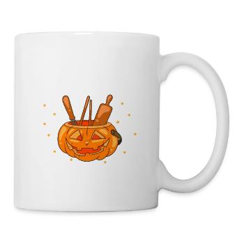 Boulanger Halloween Cadeaux Confiseur - Mug blanc - blanc - Droite