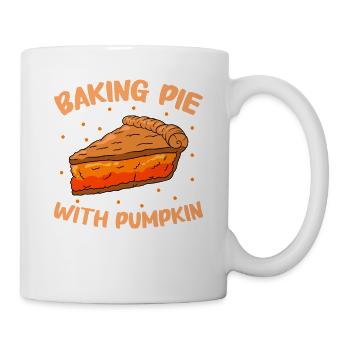 Bäcker Halloween Geschenke Konditor - Tasse - Weiß - Rechts