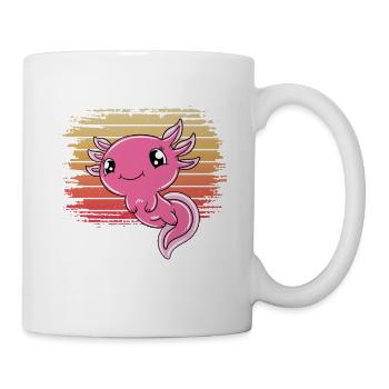 Cute Axolotl Funny Axolotl - Mug - white - Right