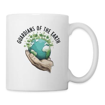 Environmental Protection T-Shirt | Sustainable gift idea - Mug - white - Right