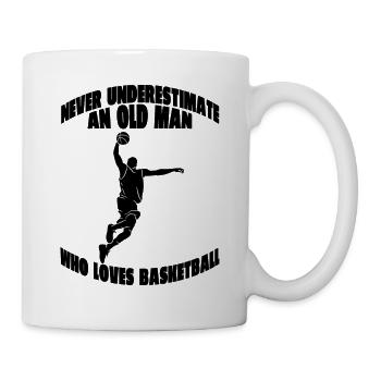 Basketballteam Basketball Basketballspieler - Tasse - Weiß - Rechts