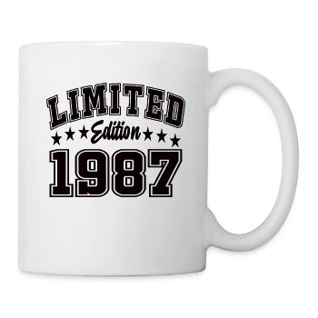 Limited Edition 1987 - Tasse - Weiß - Rechts