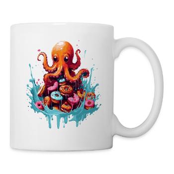 The Octopus Donut - Mug - white - Right