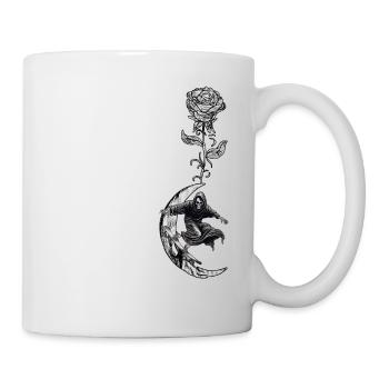 Skateboard Skater-Goth Skate Skateboarder - Mug blanc - blanc - Droite