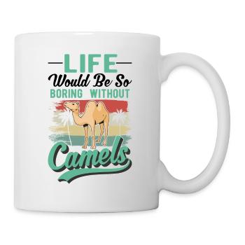 Camel Gift Dromedary Camel Large Camel - Mug - white - Right