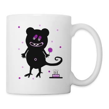 Monster Kids Lollipop Candy Fantasy Snacking - Mug - white - Right