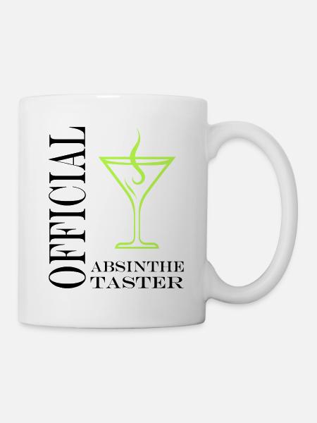 Offizielle Absinth-Verkostung - Tasse - Weiß