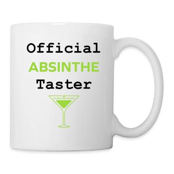 Offizielle Absinth-Verkostung - Tasse - Weiß - Rechts