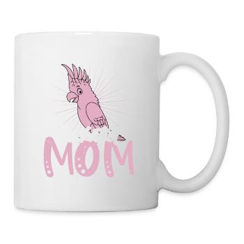 Cockatiel Mom Bird Avian Parrot Owner - Mug - white - Right