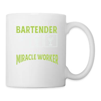Barman Cadeau Emploi Serveur Barman - Mug blanc - blanc - Droite