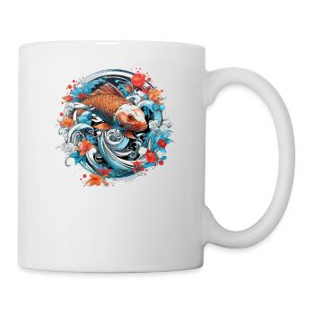 Koi Fish Koi Carp Koi Garden Pond Koi - Mug - white - Right