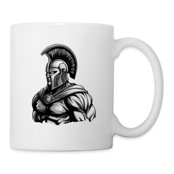 Spartan Gladiator Muscles Bodybuilding - Mug - white - Right