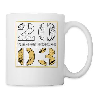 THE BEST FOREVER 2003 - Tasse - Weiß - Rechts