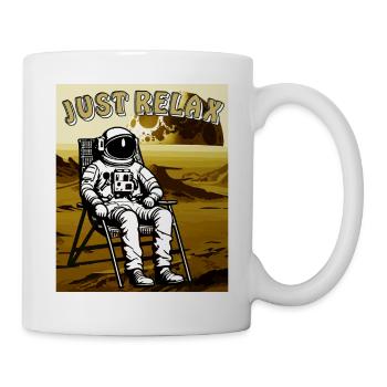 ASTRONAUT JUST RELAX - Mug - white - Right