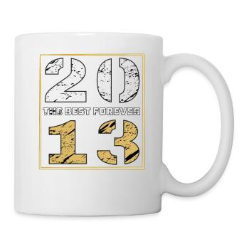 LE MEILLEUR POUR TOUJOURS 2013 - Mug blanc - blanc - Droite