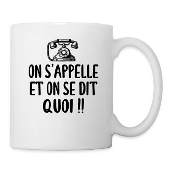 Chtimi, chti, ch'timi - Humour - Mug blanc - blanc - Droite