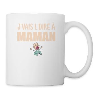 J'vais l'dire - Enfant - Phrase Drôle - Mug blanc - blanc - Droite
