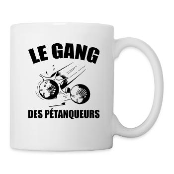 Pétanque - Bouliste - Fan de Pétanque - Mug blanc - blanc - Droite