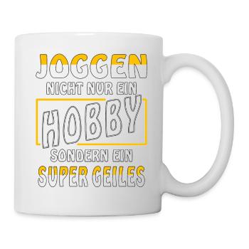 JOGGEN - Tasse - Weiß - Rechts