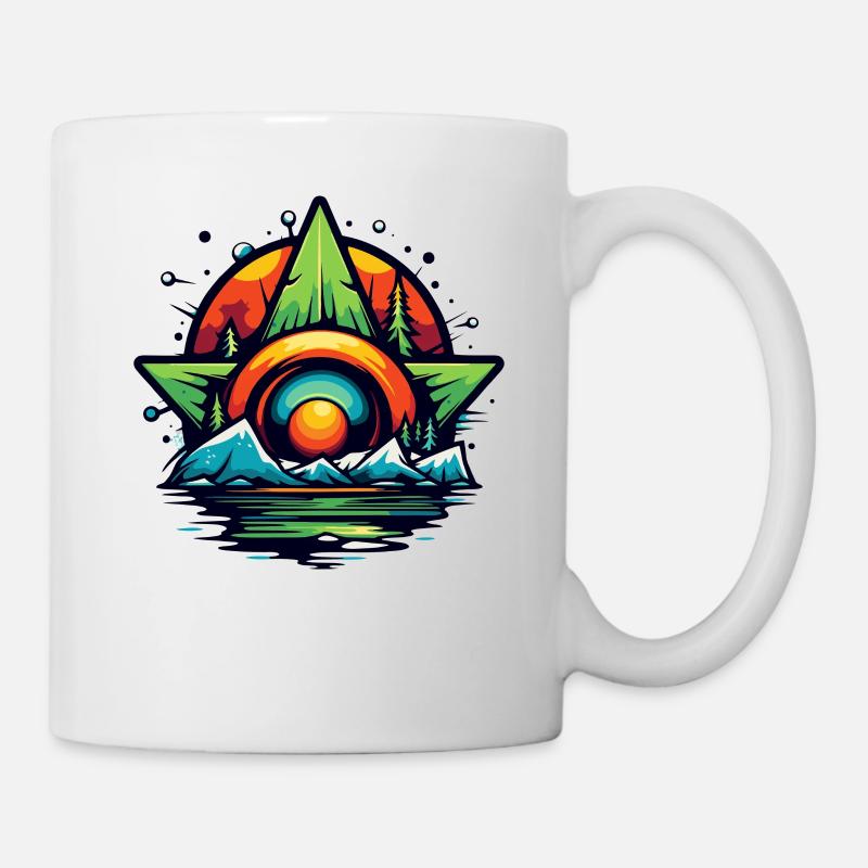 Die Natur ist der Star - Tasse - Weiß
