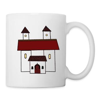 Middle Ages Church God Religion Pope Rome Jesus - Mug - white - Right