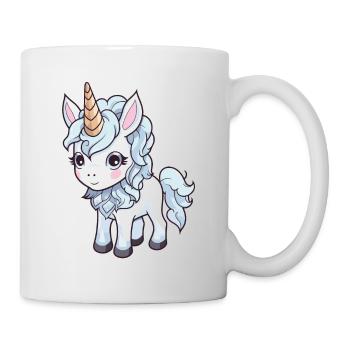 Licorne Bande Dessinée Mignon - Mug blanc - blanc - Droite