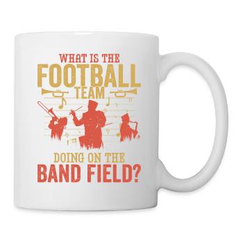 Que fait l’équipe sur le terrain ? Marchin - Mug blanc - blanc - Droite