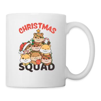 Hamster Weihnachtsbaum Christmas Squad Hamster - Tasse - Weiß - Rechts