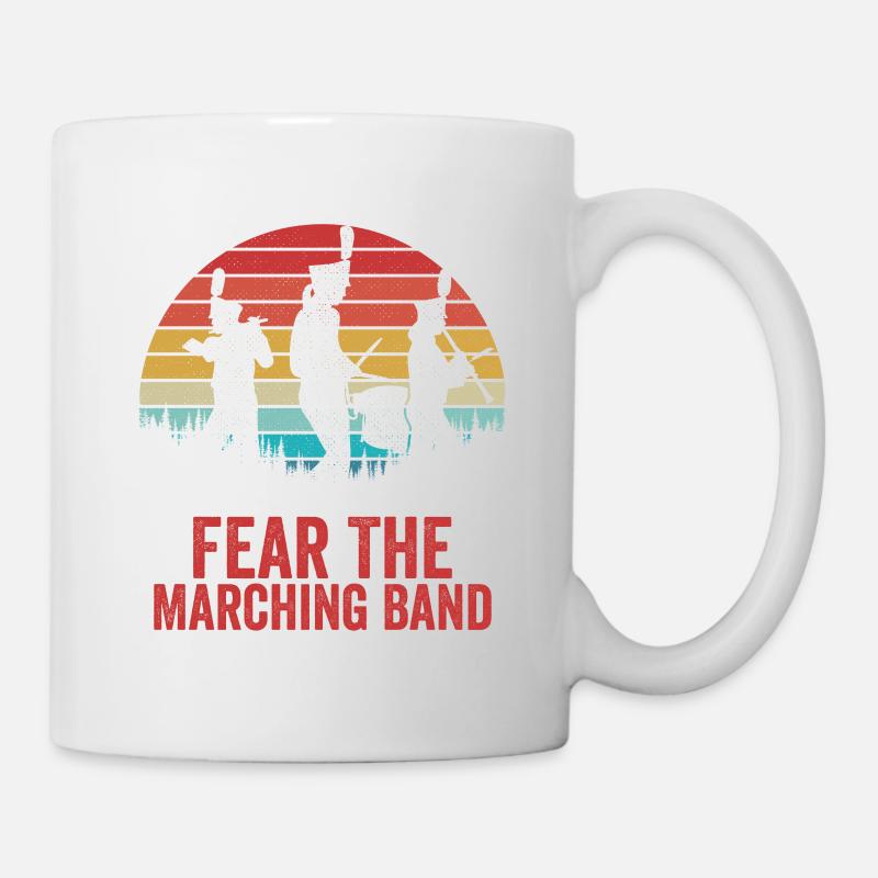 Fear The Marching Band Orchestra School - Mug blanc - blanc