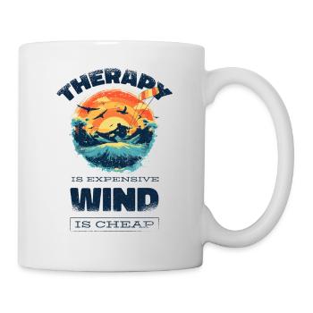 Kitesurf Kitesurf Kitesurf Kite Surf Drôle - Mug blanc - blanc - Droite