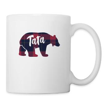 Tata Ours Idée Cadeau Assortis Pour La Famille - Mug blanc - blanc - Droite