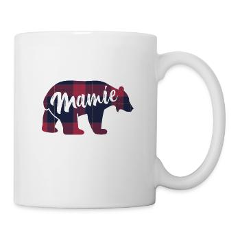 Mamie Ours Idée Cadeau Assortis Pour La Famille - Mug blanc - blanc - Droite