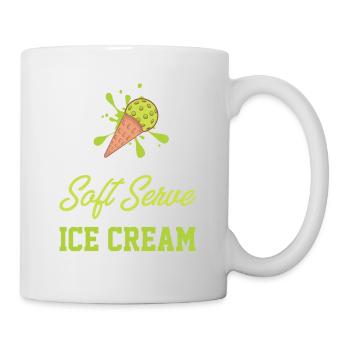 Funny Pickleball If You Want A Soft Serve Go Get - Mug - white - Right