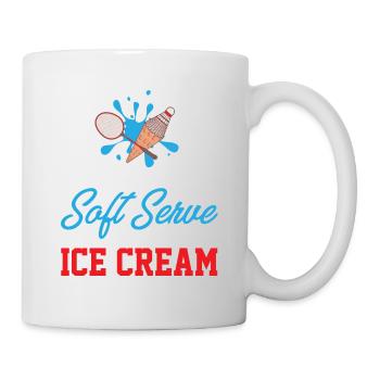 Si vous voulez une portion molle, allez chercher une crème glacée - Mug blanc - blanc - Droite
