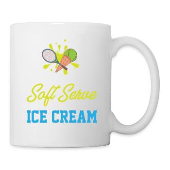 Si vous voulez une portion molle, allez chercher une crème glacée - Mug blanc - blanc - Droite