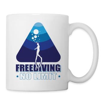 Diving, Freediving, Apnea No Limit Freediving - Mug - white - Right