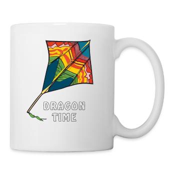 DRACHEN L’HEURE DU DRAGON D’AUTOMNE - Mug blanc - blanc - Droite