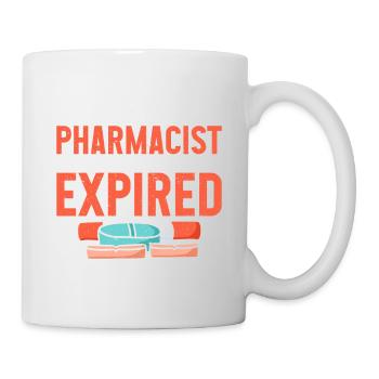 Apotheker Geschenk Apotheke - Tasse - Weiß - Rechts