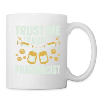 Apotheker Geschenk Apotheke - Tasse - Weiß - Rechts