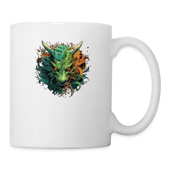 Kali Linux Dragon Design for Modern Penetration - Mug - white - Right