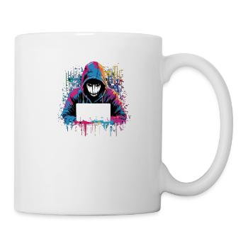 Ethical Hacker's Code: No Logs, No Crime - Mug - white - Right