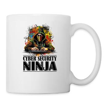 Le hacker éthique déchaîné : Chroniques d'un ninja - Mug blanc - blanc - Droite