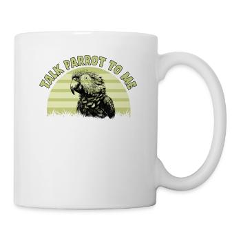Perruche Perruche Oiseau Perruche Propriétaire - Mug blanc - blanc - Droite