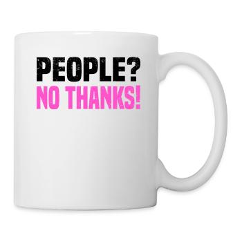 Misanthrope, Misanthrope, Antisocial, Introvert - Mug - white - Right