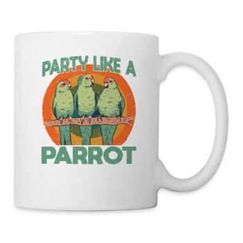 Perruche Perruche Oiseau Perruche Propriétaire - Mug blanc - blanc - Droite