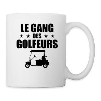 Golf, Golfeur, Fan de Golf - Mug blanc - blanc - Droite