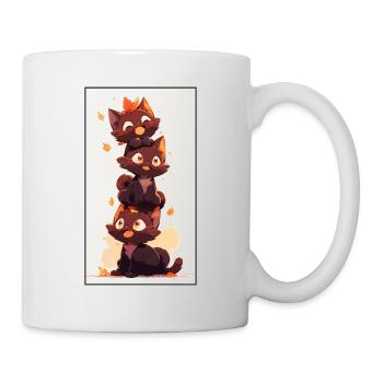 A bunch of cute kittens - Mug - white - Right
